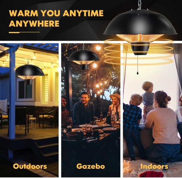 IP55 infrared patio heater