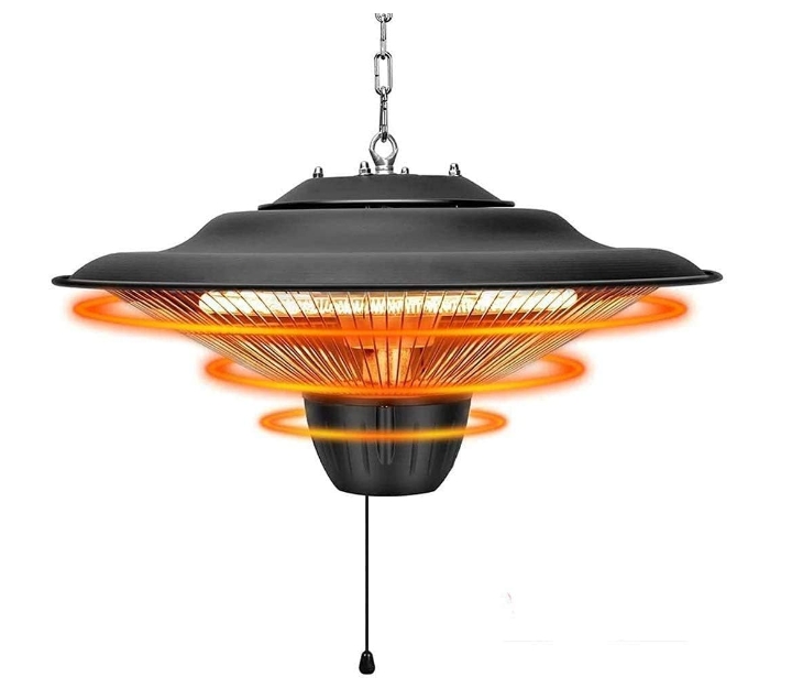 Waterproof table heater IP55