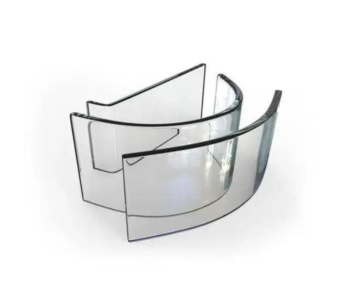 Glass bending furnace temperature