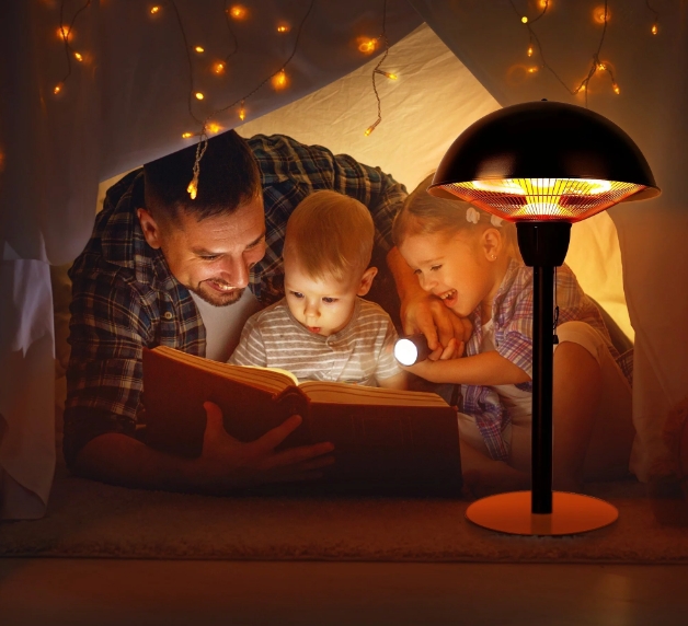 Camping electric heater
